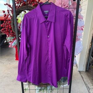 Van Heusen Purple Men's Shirt